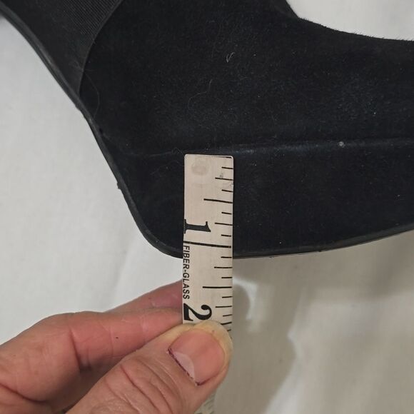 Stuart Weitzman | Kilgore black suede ankle boots 7.5 - Picture 10 of 12